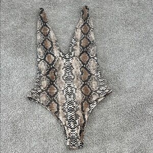 Princess Polly Hertz Bodysuit Snake